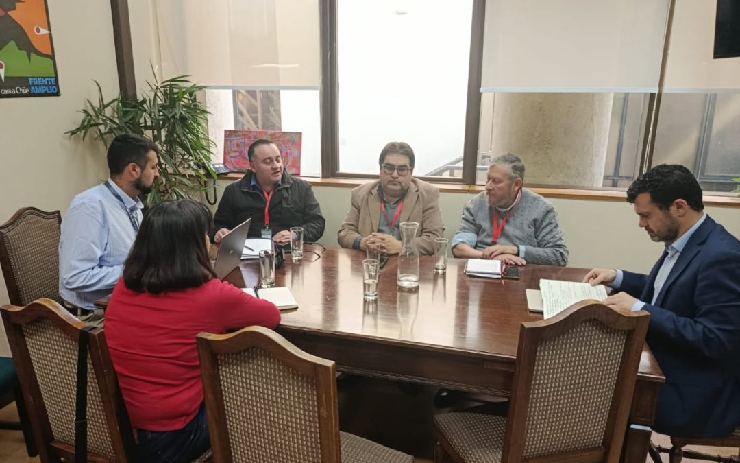 Reunión de la CAT con el diputado Jaime Bassa Mercado