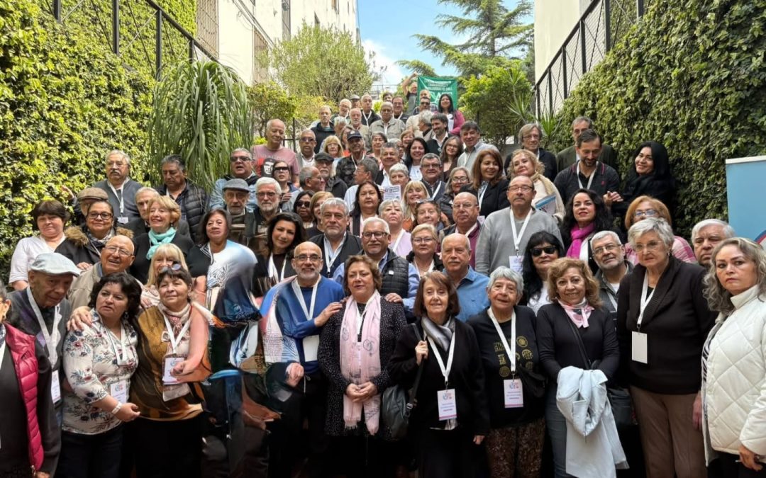 El Frente de Pensionados, Jubilados y Adultos Mayores de la CAT participó en encuentros internacionales en Argentina